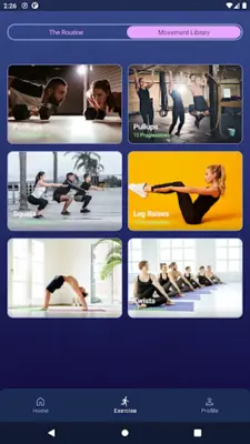 Hybrid Calisthenics android App screenshot 4